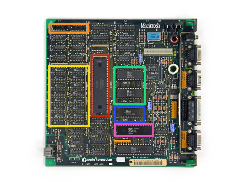 Illustration for article titled Macintosh 128k, destripado pieza a pieza 30 años después